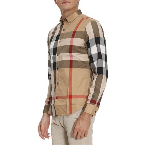 camicia burberry uomo sconti|Camicie Burberry da uomo .